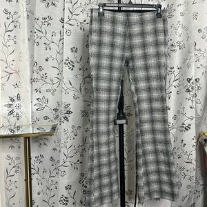Maeve XS plaid flare pants